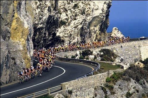 The Milan-San Remo bike race.