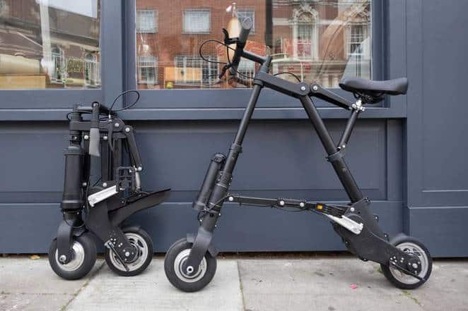 Unusual Electric Folding Bike