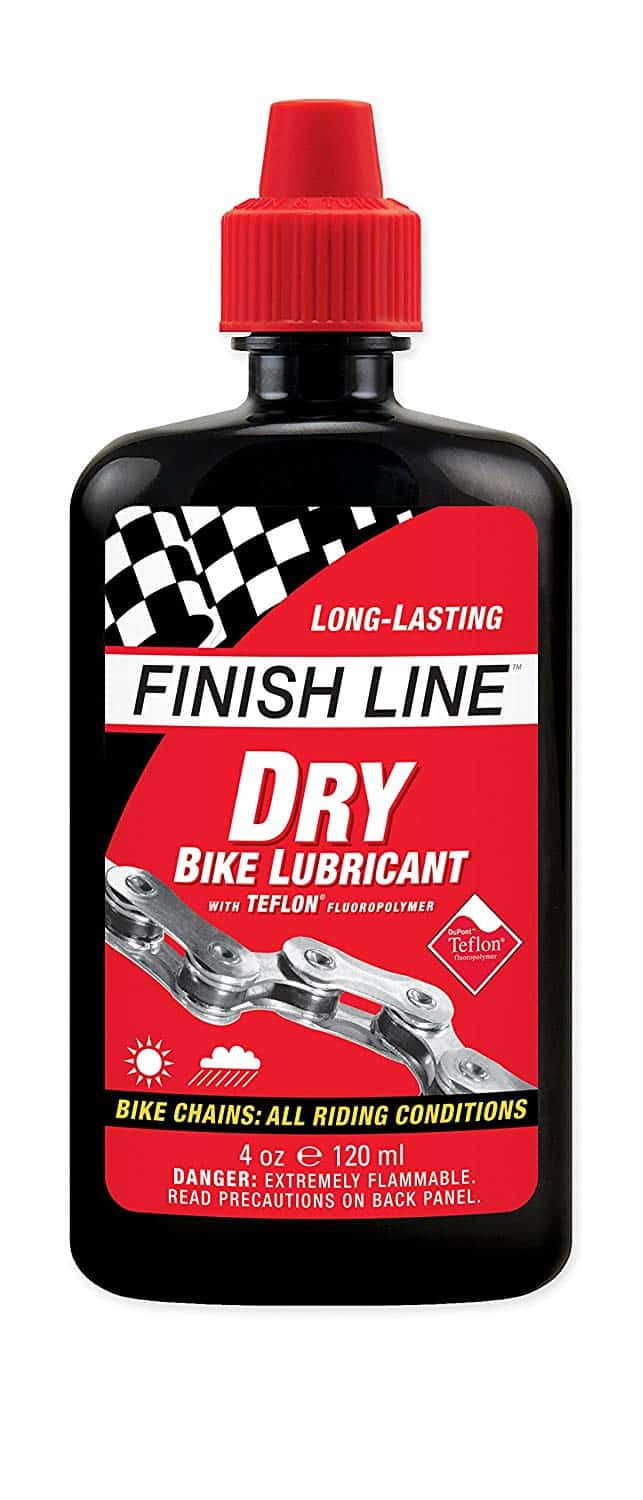 FINISH LINE DRY TEFLON BICYCLE CHAIN LUBE