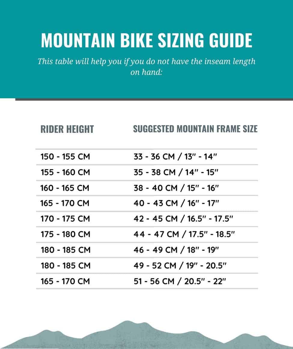 Mountain Bike Sizing Guide