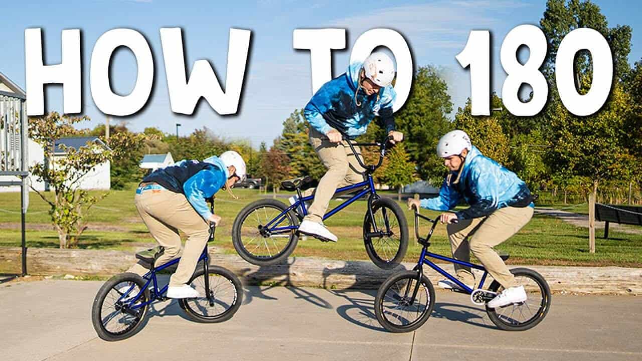 HOP 180° BMX trick