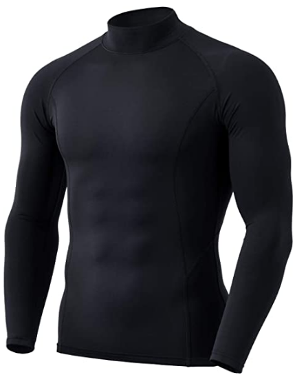 TSLA Men's Thermal Long Sleeve Compression Shirts