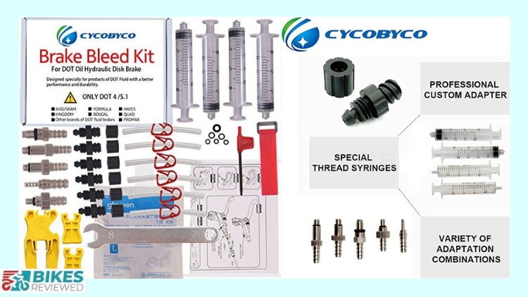 CYCOBYCO Brake Bleeder Kit for Avids, Sram, Formula