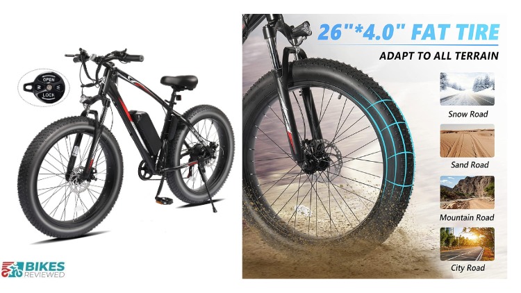 PEXMOR Fat Tire EBike