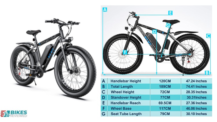 Vivi Fat Tire EBike