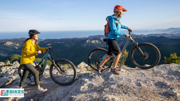 women's mountain biking