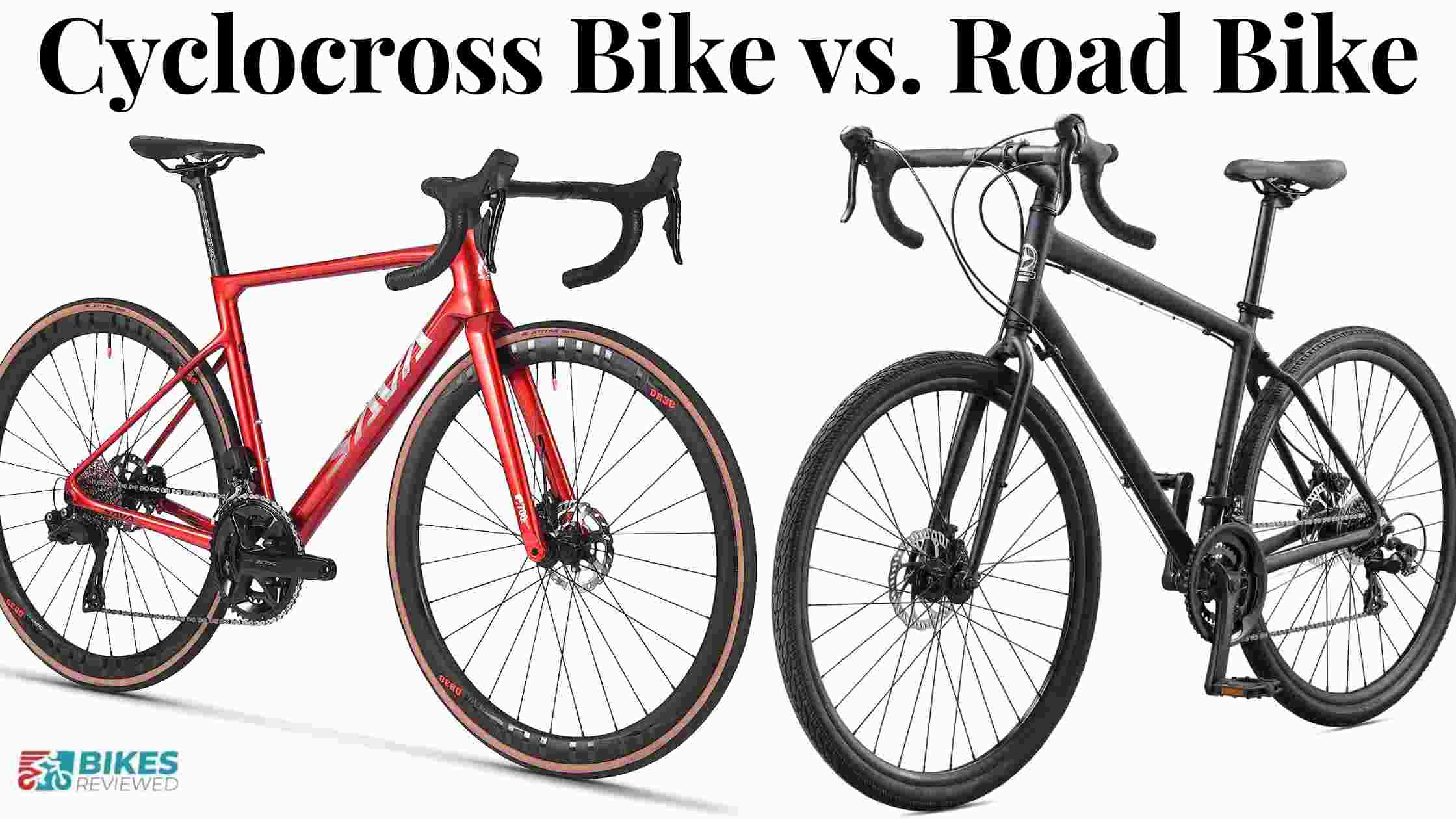 Cyclocross Bike vs. Road Bike