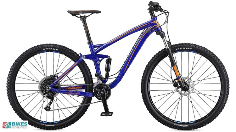 Mongoose Salvo Adult Full Suspension Mountain Bike