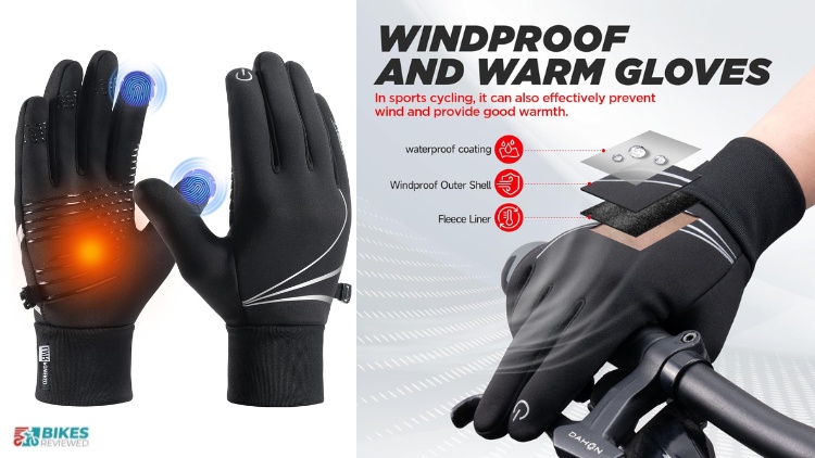 RUIXUE Winter Heated Gloves