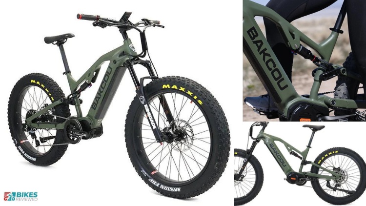 Bakcou SCOUT Electric Fat Tire Bicycle