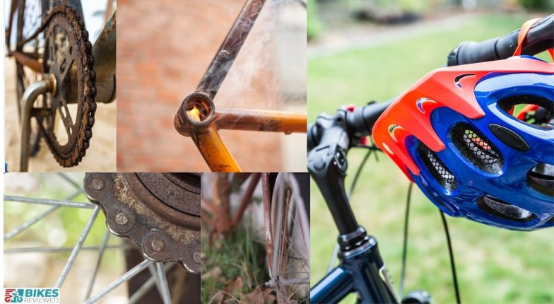 How to remove rust from bike